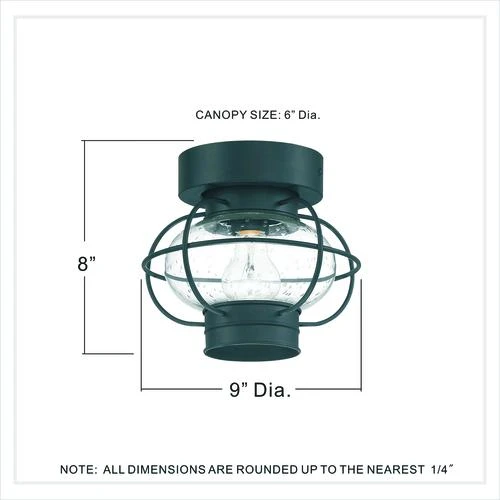 Top 10 ✔️ Patriot Lighting® Shoalview Bronze 1-Light Outdoor Flush Mount Ceiling Light ⌛ 7 Top 10 ✔️ Patriot Lighting® Shoalview Bronze 1-Light Outdoor Flush Mount Ceiling Light ⌛ - Image 5