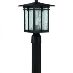 Outlet ❤️ Patriot Lighting® Wren Matte Black Post Light 🔔 -Patriot Lighting Sales MND2523D 2