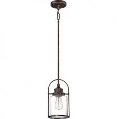 Best Sale ⌛ Patriot Lighting® Resto Imperial Bronze 1-Light Mini Pendant 🧨 -Patriot Lighting Sales MND2549B1 2 1