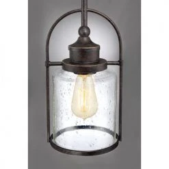 Best Sale ⌛ Patriot Lighting® Resto Imperial Bronze 1-Light Mini Pendant 🧨 -Patriot Lighting Sales MND2549B1 4