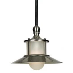 Best Pirce 🤩 Patriot Lighting® Rae Brushed Nickel 1-Light Mini Pendant ✔️