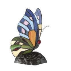 Discount ⭐ Patriot Lighting® Tiffany Style Butterfly Accent Lamp 🔥 -Patriot Lighting Sales MND3114A7