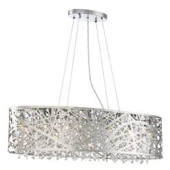 Best deal ✨ Patriot Lighting® Elegant Home Braylen Chrome 7 Light Island Light ✨ -Patriot Lighting Sales MND3381C