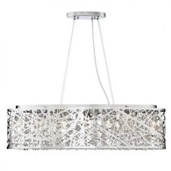 Best deal ✨ Patriot Lighting® Elegant Home Braylen Chrome 7 Light Island Light ✨ -Patriot Lighting Sales MND3381C 4