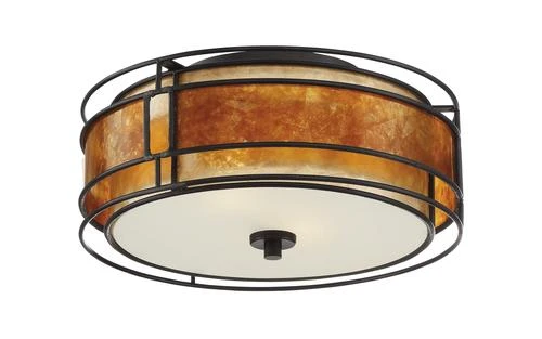 Deals 🤩 Patriot Lighting® Lorenzo Bronze 2-Light Flush Mount Ceiling Light 🧨 6 Deals 🤩 Patriot Lighting® Lorenzo Bronze 2-Light Flush Mount Ceiling Light 🧨 - Image 4