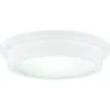 Promo ❤️ Patriot Lighting® Devin Matte White Integrated LED Flush Mount Ceiling Light ✔️ -Patriot Lighting Sales MND4157A2