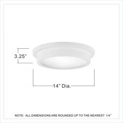 Promo ❤️ Patriot Lighting® Devin Matte White Integrated LED Flush Mount Ceiling Light ✔️ 9 Promo ❤️ Patriot Lighting® Devin Matte White Integrated LED Flush Mount Ceiling Light ✔️ -Patriot Lighting Sales MND4157A2 DIM