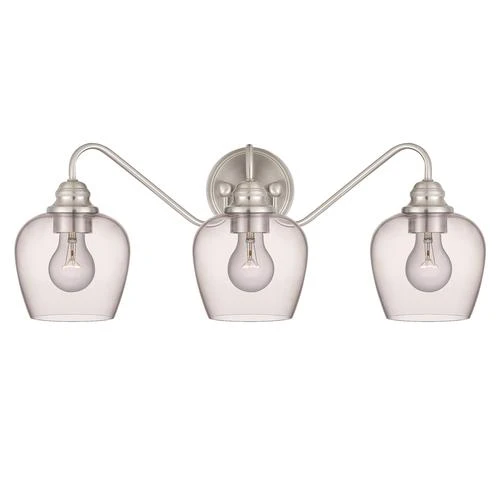 Best Pirce ⭐ Patriot Lighting® Shira Brushed Nickel 3-Light Vanity Light ⌛ 3 Best Pirce ⭐ Patriot Lighting® Shira Brushed Nickel 3-Light Vanity Light ⌛