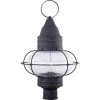 Best deal ❤️ Patriot Lighting® Chatham Textured Black Outdoor Post Light ✔️ -Patriot Lighting Sales OP21835TB