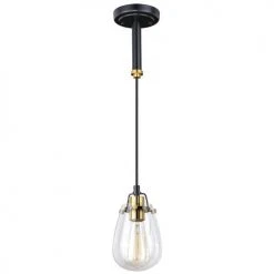 Budget 🎁 Patriot Lighting® Kassidy Black Mini Pendant 🎁