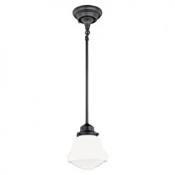 Budget 🎉 Patriot Lighting® Huntley Oil Rubbed Bronze Mini Pendant ⌛