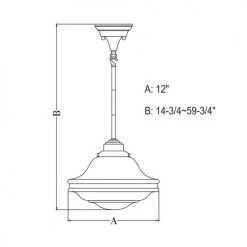 Wholesale ⌛ Patriot Lighting® Huntley Satin Nickel 1 Light Pendant 😀 -Patriot Lighting Sales P0244 DWG