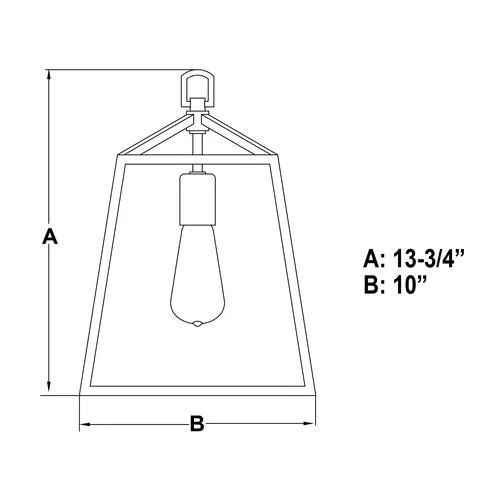 Brand new ✔️ Patriot Lighting® Hayes Black Mini Pendant 🌟 7 Brand new ✔️ Patriot Lighting® Hayes Black Mini Pendant 🌟 - Image 5