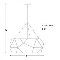 Hot Sale ⌛ Patriot Lighting® Euclid Aged Brass 5 Light Pendant ⌛ -Patriot Lighting Sales P0318 DWG