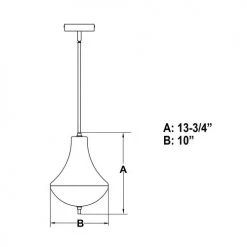 Wholesale 🌟 Patriot Lighting® Somerset Oil Rubbed Bronze Mini Pendant 🤩 -Patriot Lighting Sales P0321 DWG
