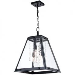 Wholesale ⭐ Patriot Lighting® Tremont Matte Black 4 Light Pendant 🔔