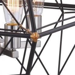 Hot Sale ✨ Patriot Lighting® Bartlett Oil Rubbed Bronze 4 Light Pendant 🔔 -Patriot Lighting Sales P0328 2