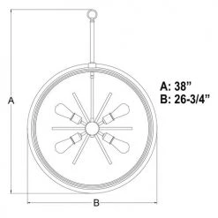 Best Pirce 😉 Patriot Lighting® Estelle Natural Brass Pendant ✨ 15 Best Pirce 😉 Patriot Lighting® Estelle Natural Brass Pendant ✨ -Patriot Lighting Sales P0341 DWG