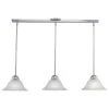Best reviews of 🛒 Patriot Lighting® Da Vinci Oil Brushed Nickel 3 Light Pendant 🌟