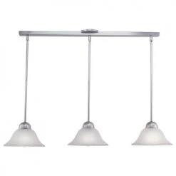 Best reviews of 🛒 Patriot Lighting® Da Vinci Oil Brushed Nickel 3 Light Pendant 🌟