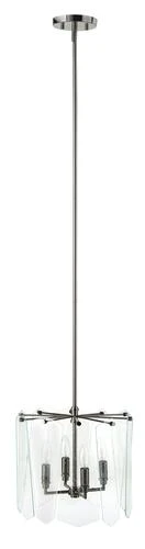 Best Pirce ❤️ Patriot Lighting® Gladi Chrome 4-Light Chandelier ❤️ 3 Best Pirce ❤️ Patriot Lighting® Gladi Chrome 4-Light Chandelier ❤️