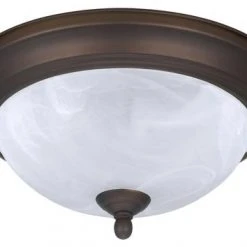 Best Pirce 👍 Patriot Lighting® White Linen Replacement Glass Shade For Grenadler Flush Mount ✔️