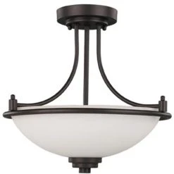 Budget 😀 Patriot Lighting® Replacement Glass Shade For Camden Semi-Flush Mount ONLY 😍