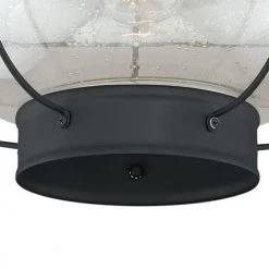 Cheapest ⭐ Patriot Lighting® Chatham Textured Black Outdoor Flush Mount Light ✔️ -Patriot Lighting Sales T0144 2