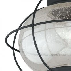 Cheapest ⭐ Patriot Lighting® Chatham Textured Black Outdoor Flush Mount Light ✔️ -Patriot Lighting Sales T0144 3