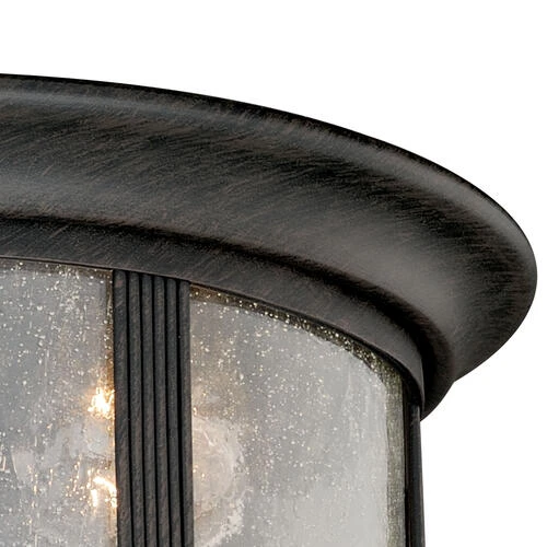 Coupon 👏 Patriot Lighting® Hanover Brushed Iron 2-Light Outdoor Flush Mount Light ✨ 6 Coupon 👏 Patriot Lighting® Hanover Brushed Iron 2-Light Outdoor Flush Mount Light ✨ - Image 4