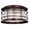 Cheap 🌟 Patriot Lighting® Hyannis Burnished Bronze 2-Light Outdoor Flush Mount Light ⭐ -Patriot Lighting Sales T0166