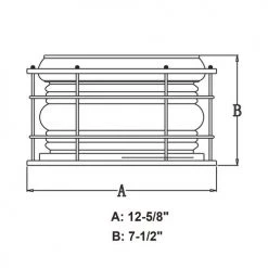 Budget 💯 Patriot Lighting® Hyannis Textured Black 2-Light Outdoor Flush Mount Light 🌟 -Patriot Lighting Sales T0167 DWG