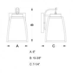 Best reviews of 👏 Patriot Lighting® Granville Oil-Burnished Bronze Outdoor Wall Light ✨ -Patriot Lighting Sales T0207 DWG