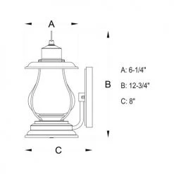 Buy 🌟 Patriot Lighting® Dockside Weathered Patina Outdoor Wall Light 👏 11 Buy 🌟 Patriot Lighting® Dockside Weathered Patina Outdoor Wall Light 👏 -Patriot Lighting Sales T0215 DWG