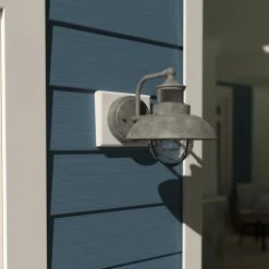 Promo 🎁 Patriot Lighting® Dualux® Harwich Textured Gray Outdoor Wall Light ✨ -Patriot Lighting Sales T0253 LF2