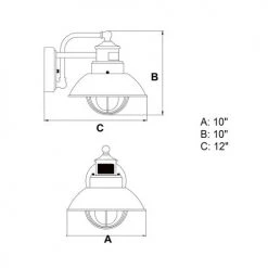 Discount 💯 Patriot Lighting® Dualux® Harwich Textured Black Outdoor Wall Light ❤️ -Patriot Lighting Sales T0262 DWG