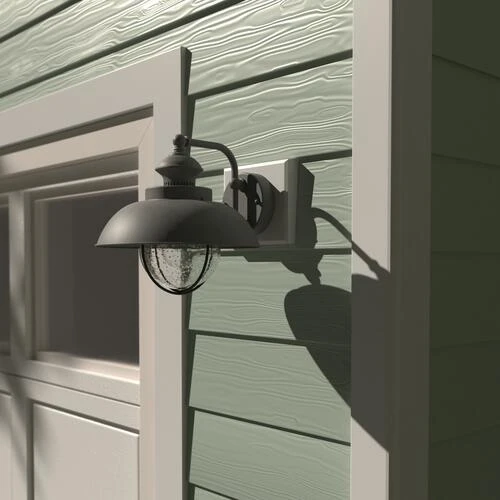 Hot Sale ❤️ Patriot Lighting® Harwich Textured Gray Outdoor Wall Light 🥰 6 Hot Sale ❤️ Patriot Lighting® Harwich Textured Gray Outdoor Wall Light 🥰 - Image 4