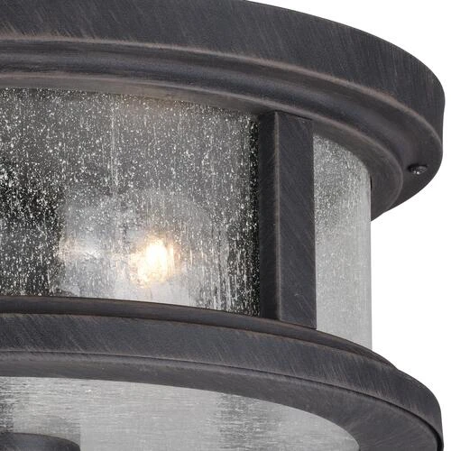 Brand new ⭐ Patriot Lighting® Cumberland Rust Iron 2-Light Outdoor Flush Mount Light 🤩 5 Brand new ⭐ Patriot Lighting® Cumberland Rust Iron 2-Light Outdoor Flush Mount Light 🤩 - Image 3