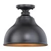 Budget 🧨 Patriot Lighting® Delano Oil-Burnished Bronze Outdoor Flush Mount Light ⭐ -Patriot Lighting Sales T0315