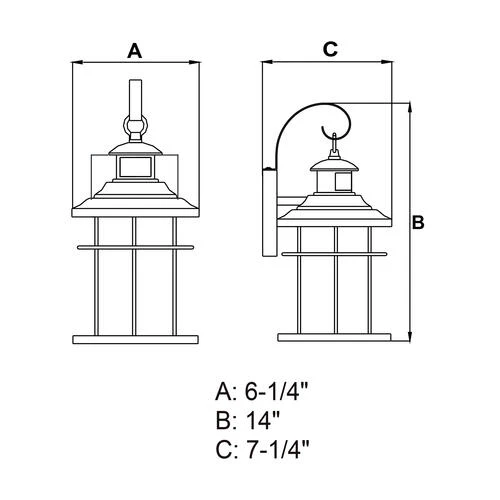 Top 10 ⌛ Patriot Lighting® Dualux® Melbourne Oil-Rubbed Bronze LED Outdoor Wall Light 🎉 7 Top 10 ⌛ Patriot Lighting® Dualux® Melbourne Oil-Rubbed Bronze LED Outdoor Wall Light 🎉 - Image 5