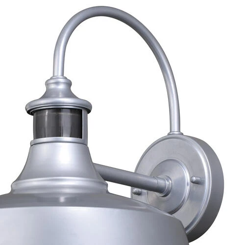 Outlet 🔥 Patriot Lighting® Dualux® Dorado Satin Silver Outdoor Wall Light 😍 4 Outlet 🔥 Patriot Lighting® Dualux® Dorado Satin Silver Outdoor Wall Light 😍 - Image 2