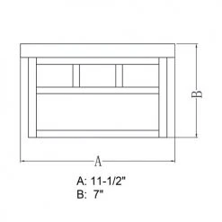 Best deal ⌛ Patriot Lighting® Mission Oil-Burnished Bronze 2-Light Outdoor Flush Mount Light ⭐ -Patriot Lighting Sales T0440 DWG