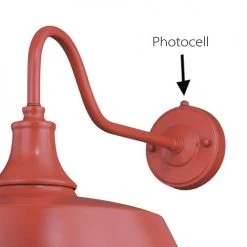 Brand new ⌛ Patriot Lighting® Dorado Red Outdoor Wall Light 🌟 -Patriot Lighting Sales T0488 4