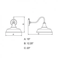 Brand new ⌛ Patriot Lighting® Dorado Red Outdoor Wall Light 🌟 -Patriot Lighting Sales T0488 DWG