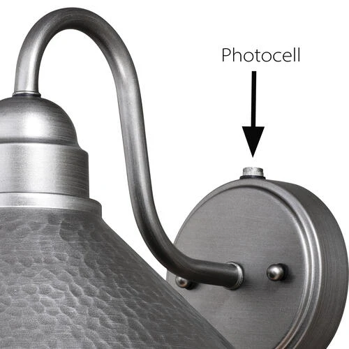 Wholesale ⭐ Patriot Lighting® Outland Brushed Pewter Outdoor Wall Light 🤩 5 Wholesale ⭐ Patriot Lighting® Outland Brushed Pewter Outdoor Wall Light 🤩 - Image 3