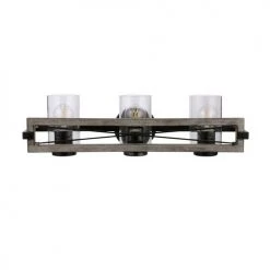 Brand new ❤️ Patriot Lighting® Lizzie Matte Black 3-Light Vanity Light 😀 22 Brand new ❤️ Patriot Lighting® Lizzie Matte Black 3-Light Vanity Light 😀 -Patriot Lighting Sales VA1310 GD1 24LA3 TFRONT3000V2