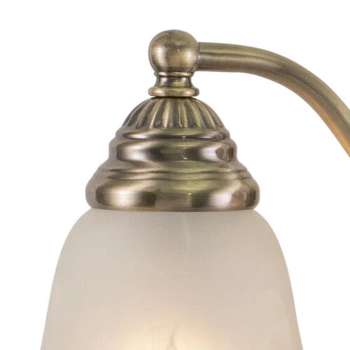 Promo 🎁 Patriot Lighting® Standford Antique Brass 3 Light Vanity Light 🧨 6 Promo 🎁 Patriot Lighting® Standford Antique Brass 3 Light Vanity Light 🧨 - Image 4