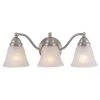 Promo ⌛ Patriot Lighting® Standford Brushed Nickel 3 Light Vanity Light 😀