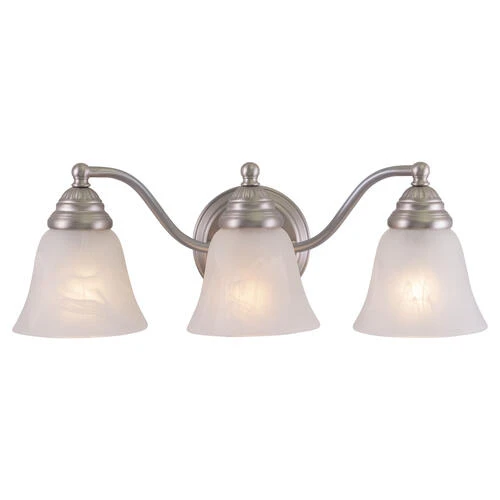 Promo ⌛ Patriot Lighting® Standford Brushed Nickel 3 Light Vanity Light 😀 3 Promo ⌛ Patriot Lighting® Standford Brushed Nickel 3 Light Vanity Light 😀