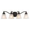 Promo ❤️ Patriot Lighting® Standford Oil Burnished Bronze 4 Light Vanity Light ✔️ -Patriot Lighting Sales VL35124OBB